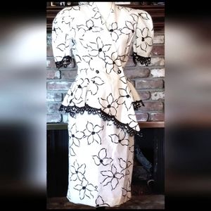 NWT Vintage skirt suit size 6